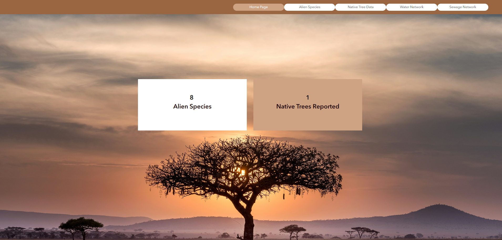 Page 1 of the Environmental Management Solution