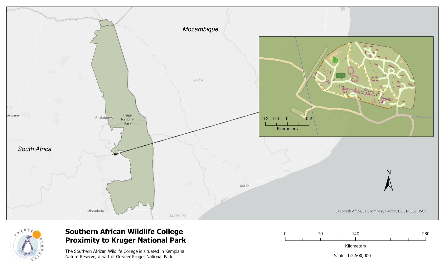 Study Area of Greater Kruger National Park
